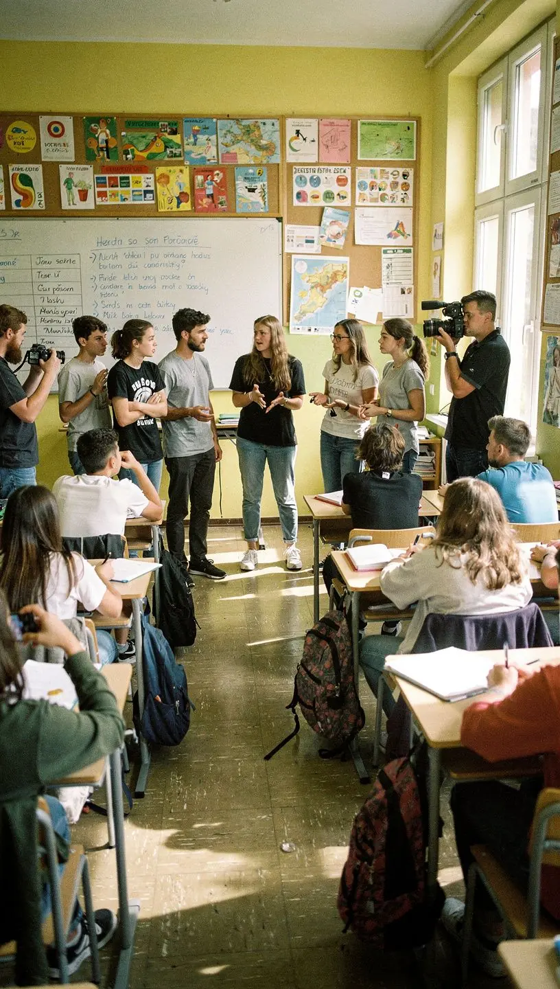 Professional team collaboration